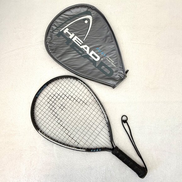 Head Fury Pyramid Power 21" Oversized Racquetball Racquet with Cover - Picture 1 of 10